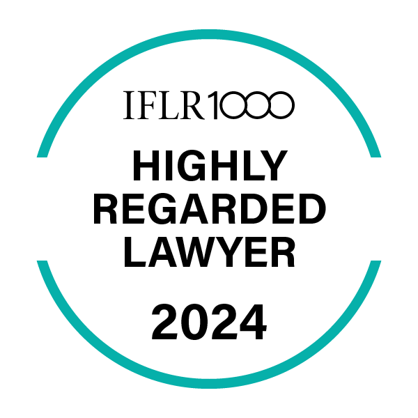 Highly regarded lawyer 2024