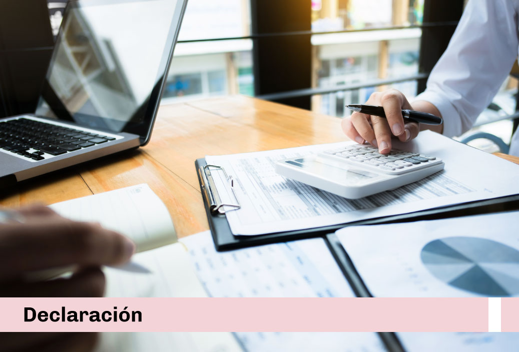 declaración
