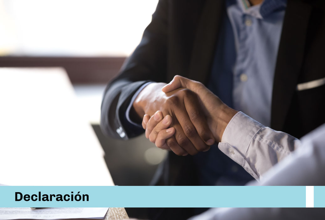 declaración