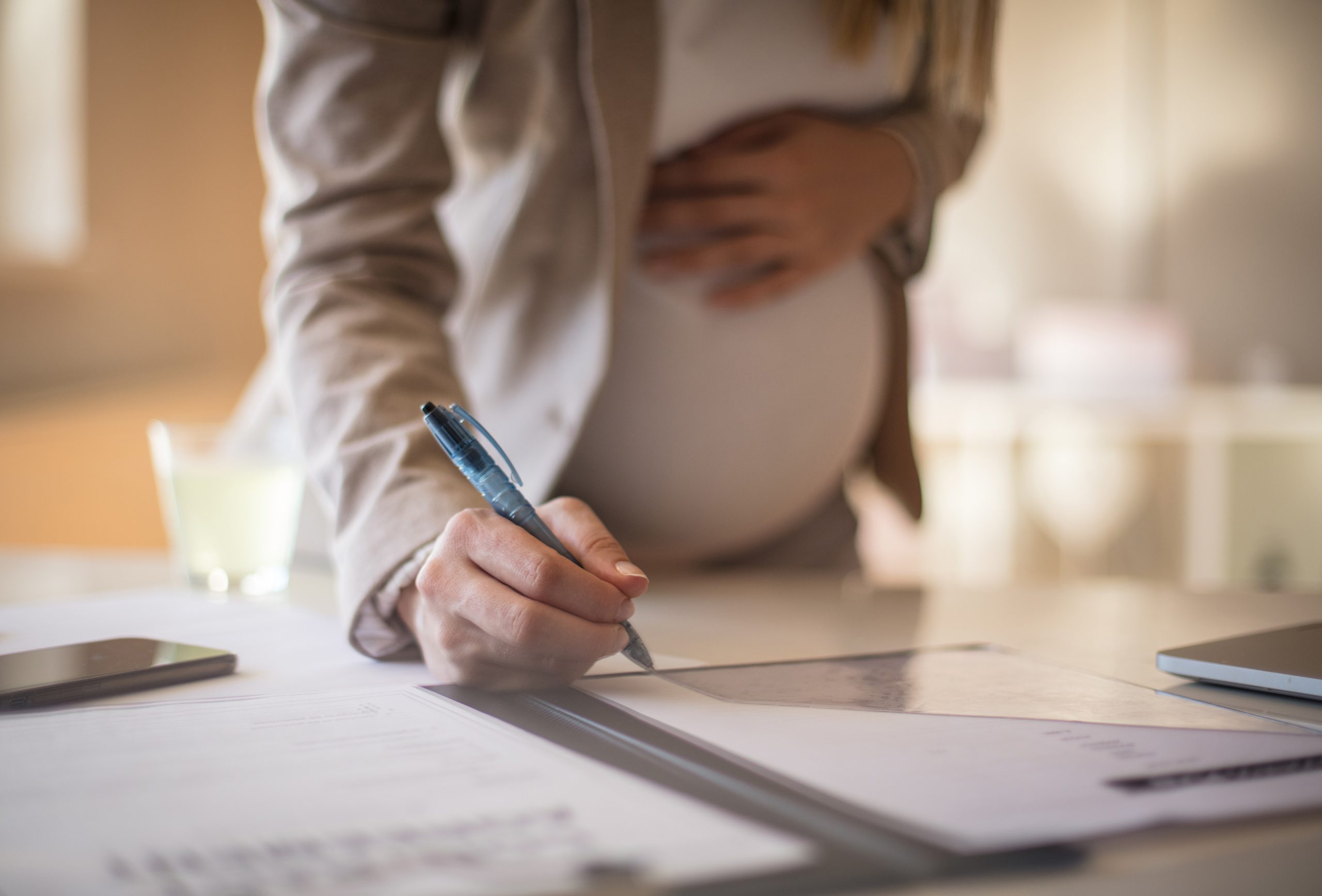 Complete all the jobs before the baby comes to the world.