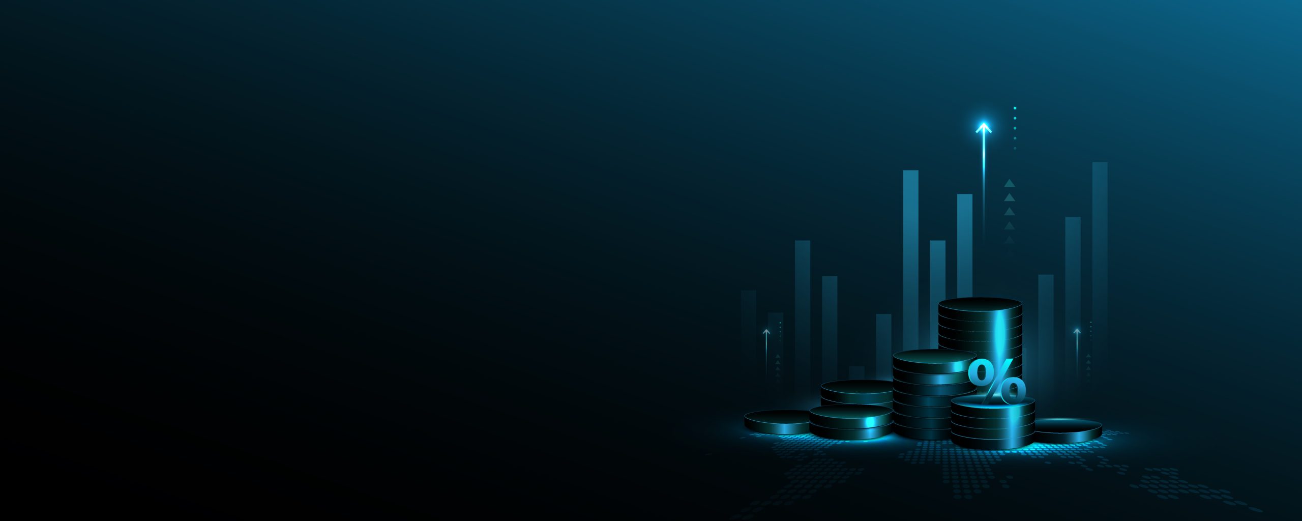 Finance concept Stock trading information and business trends currency exchange