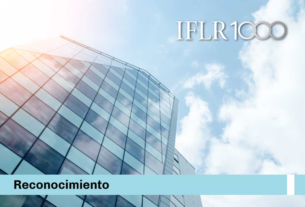 Nuevamente hemos sido reconocidos en Banking por IFLR1000